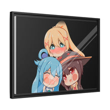 Load image into Gallery viewer, KonoSuba - God’s blessing on this wonderful world!! Canvas Framed Art Print
