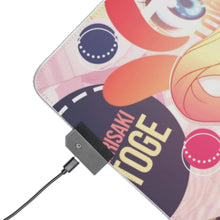 Load image into Gallery viewer, Chitoge Kirisaki RGB LED Mouse Pad (Desk Mat)
