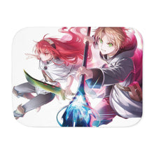 Load image into Gallery viewer, Mushoku Tensei: Jobless Reincarnation Rudeus Greyrat, Eris Boreas Greyrat Sherpa Blanket
