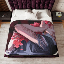 Load image into Gallery viewer, Anime Jujutsu Kaisen Sherpa Blanket
