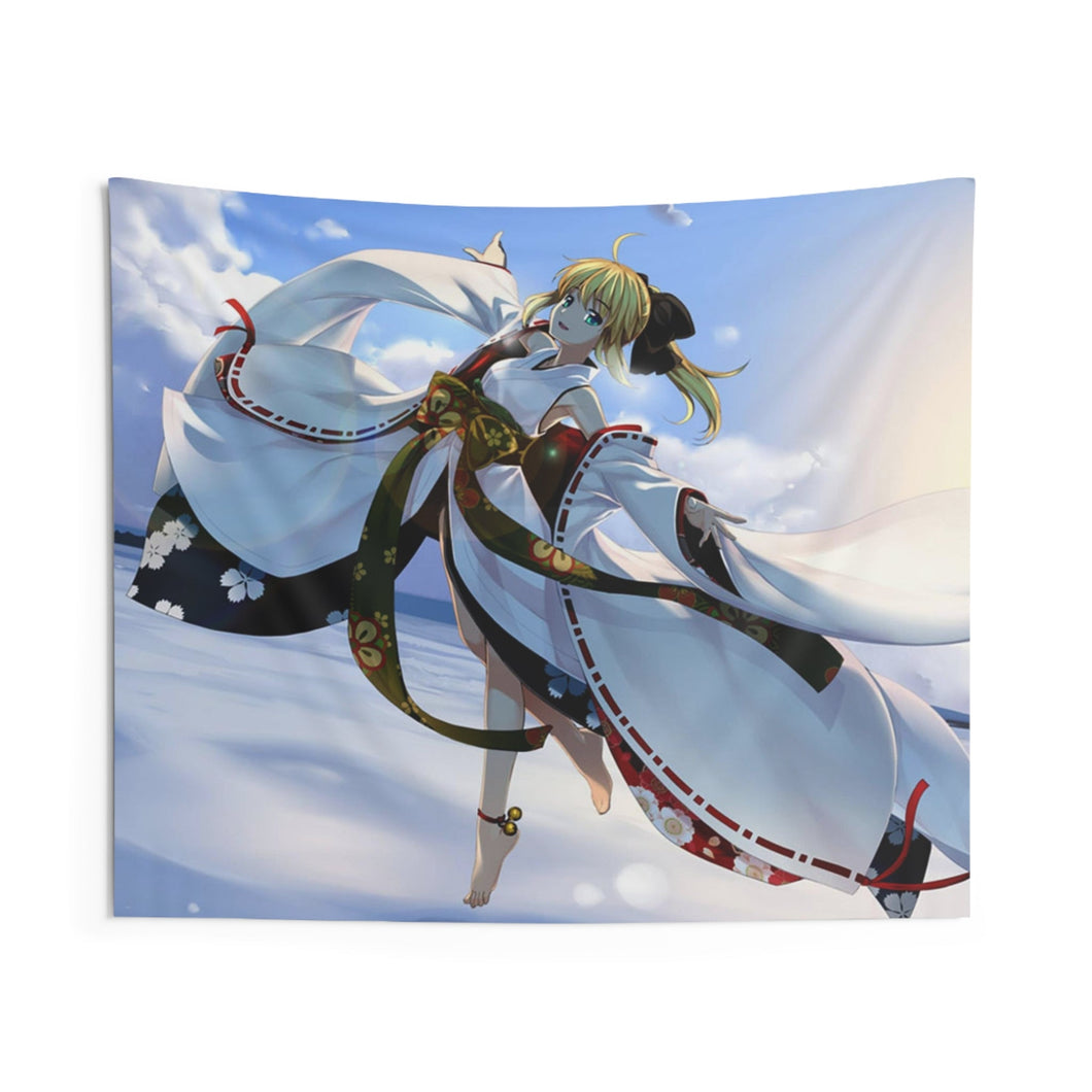 Japanese Clothes Indoor Wall Tapestry