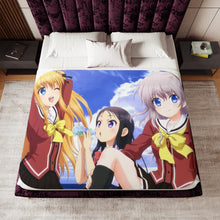 Load image into Gallery viewer, Charlotte Nao Tomori, Ayumi Otosaka, Yusa Kurobane Sherpa Blanket
