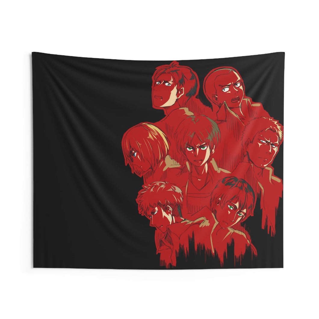 Anime Attack On Titan Indoor Wall Tapestry