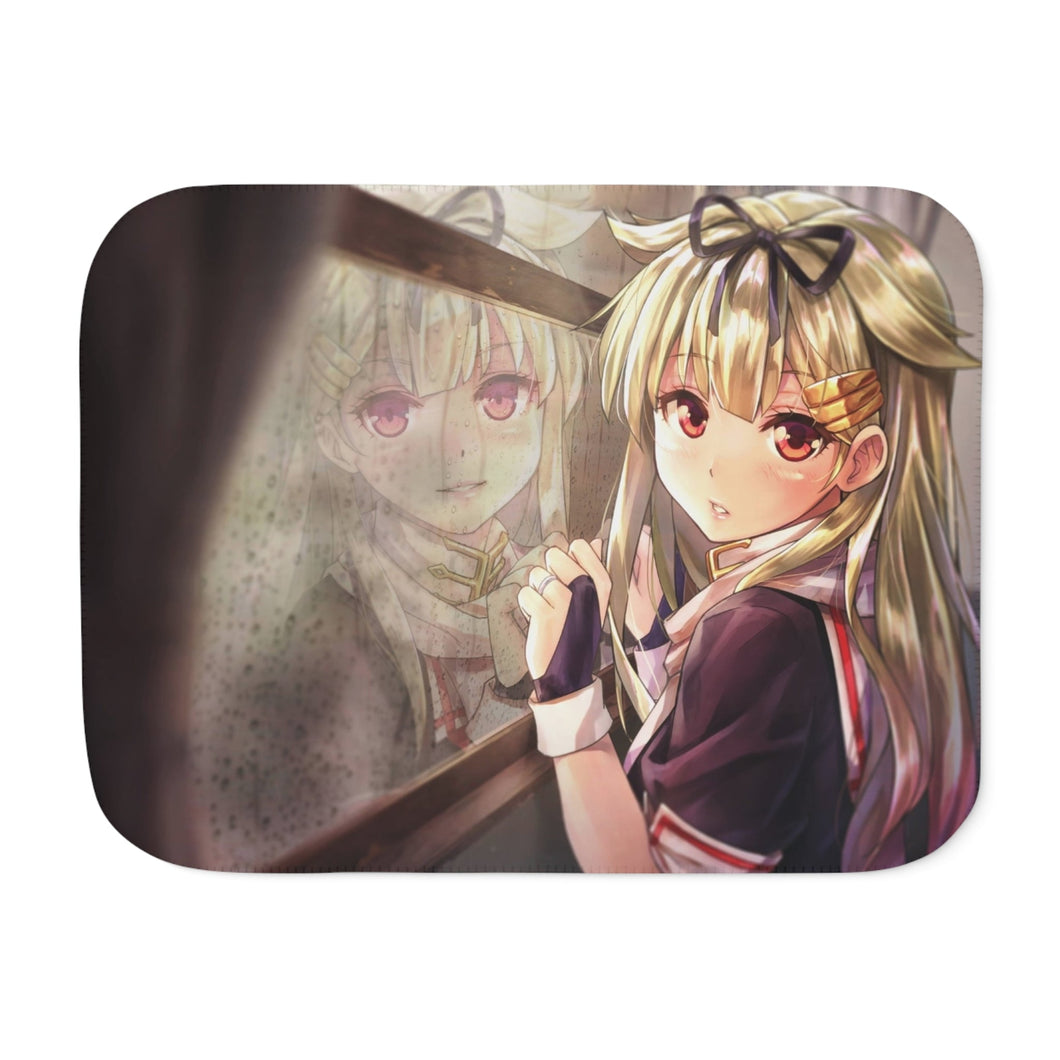 Beauty and the Beast Sherpa Blanket