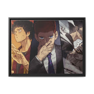 Anime Mob Psycho 100 Canvas Framed Art Print