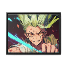 Load image into Gallery viewer, Senku Ishigami - Dr. Stone Anime Background Canvas Framed Art Print
