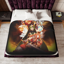 Load image into Gallery viewer, Tate no Yuusha no Nariagari WebSite Background Sherpa Blanket

