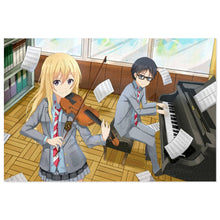 Load image into Gallery viewer, Kaori and Arima Jigsaw Puzzle
