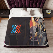 Load image into Gallery viewer, Anime Darling in the FranXX Sherpa Blanket
