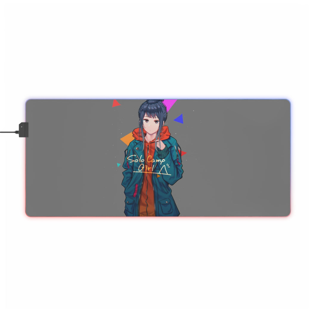 Laid-Back Camp by RGB LED Mouse Pad (Desk Mat)