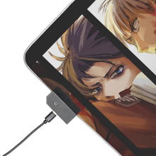 Load image into Gallery viewer, Anime Attack On Titan RGB LED Mouse Pad (Desk Mat)

