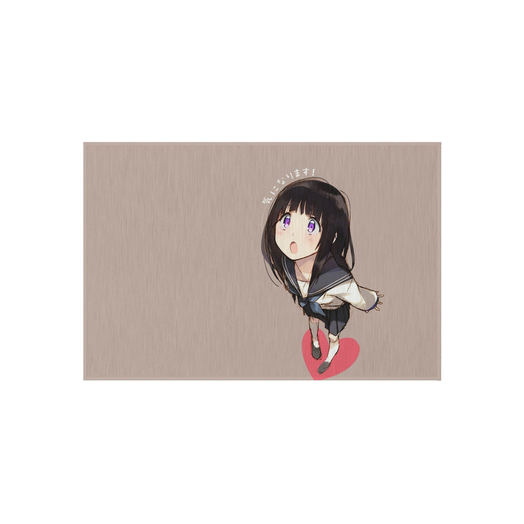 Eru Chitanda  Looking up Rug