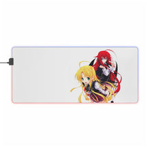 Load image into Gallery viewer, High School DxD Rias Gremory, Asia Argento RGB LED Mouse Pad (Desk Mat)
