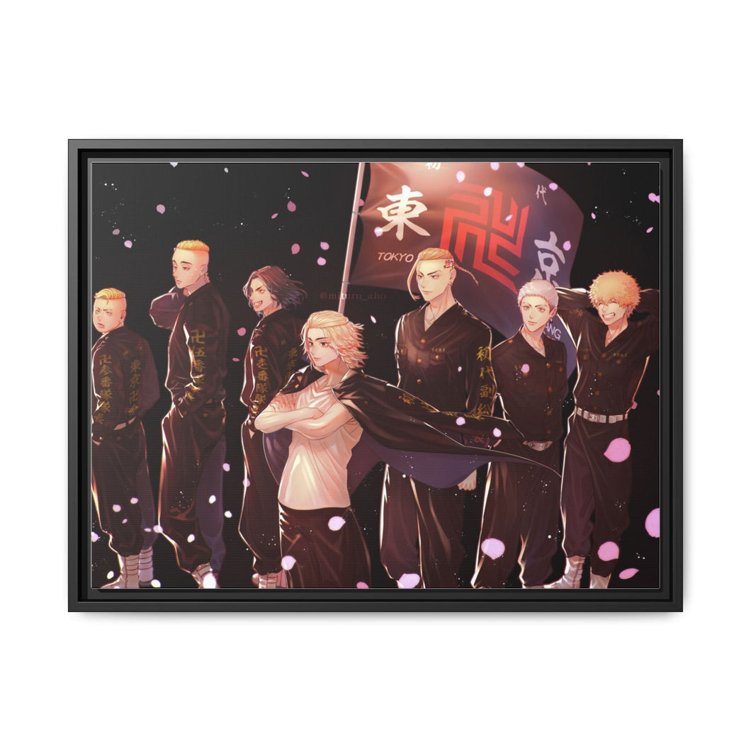 Anime Tokyo Revengers Canvas Framed Art Print