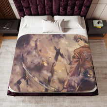 Load image into Gallery viewer, Shingeki no Kyojin - Jean Kirstein Sherpa Blanket
