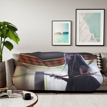 Load image into Gallery viewer, Rimuru Tempest in humanoid form Sherpa Blanket
