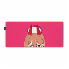 Load image into Gallery viewer, Anime Chainsaw Man RGB LED Mouse Pad (Desk Mat)

