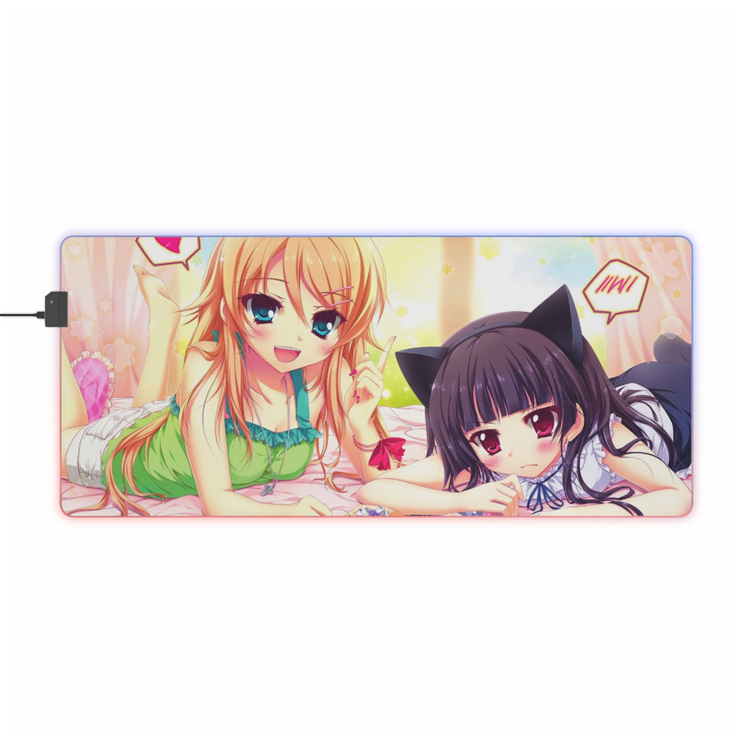Oreimo Kirino Kousaka RGB LED Mouse Pad (Desk Mat)