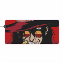 Load image into Gallery viewer, Hellsing Alucard RGB LED Mouse Pad (Desk Mat)
