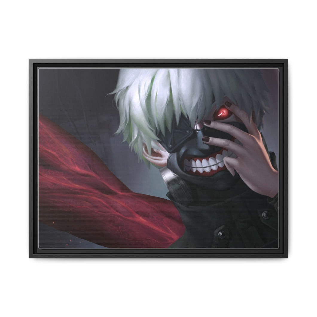 Tokyo Ghoul Ken Kaneki Canvas Framed Art Print