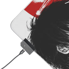 Load image into Gallery viewer, Durarara!! Izaya Orihara, Shizuo Heiwajima RGB LED Mouse Pad (Desk Mat)
