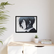 Load image into Gallery viewer, Nobuchika Ginoza Side view Canvas Framed Art Print
