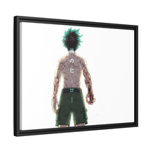 Load image into Gallery viewer, My Hero Academia Izuku Midoriya Canvas Framed Art Print
