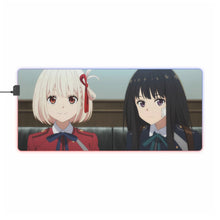 Load image into Gallery viewer, Lycoris Recoil RGB LED Mouse Pad (Desk Mat)
