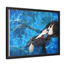 Load image into Gallery viewer, Anime Date A Liver Canvas Framed Art Print
