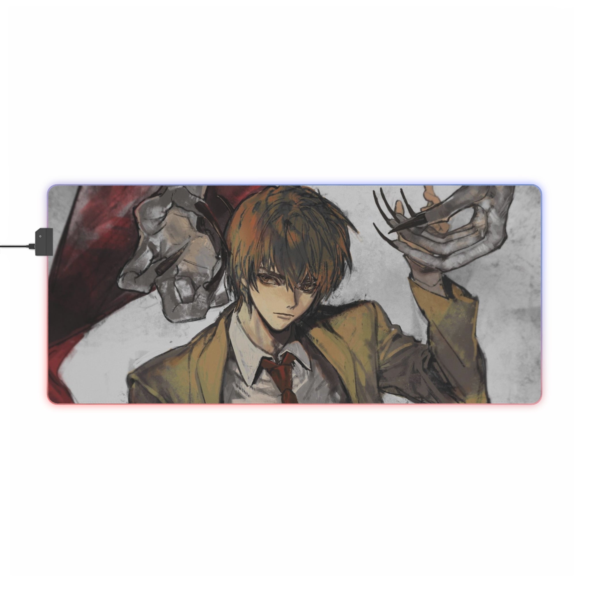 Death Note Light Yagami RGB LED Mouse Pad (Desk Mat)