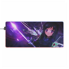 Load image into Gallery viewer, Accel World Kuroyukihime RGB LED Mouse Pad (Desk Mat)
