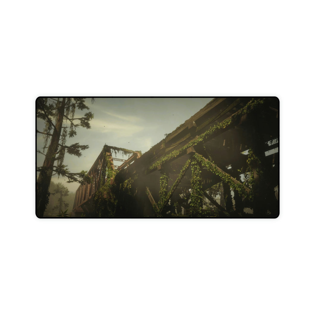 Red Dead Redemption 2 / Murky Rails Mouse Pad (Desk Mat)