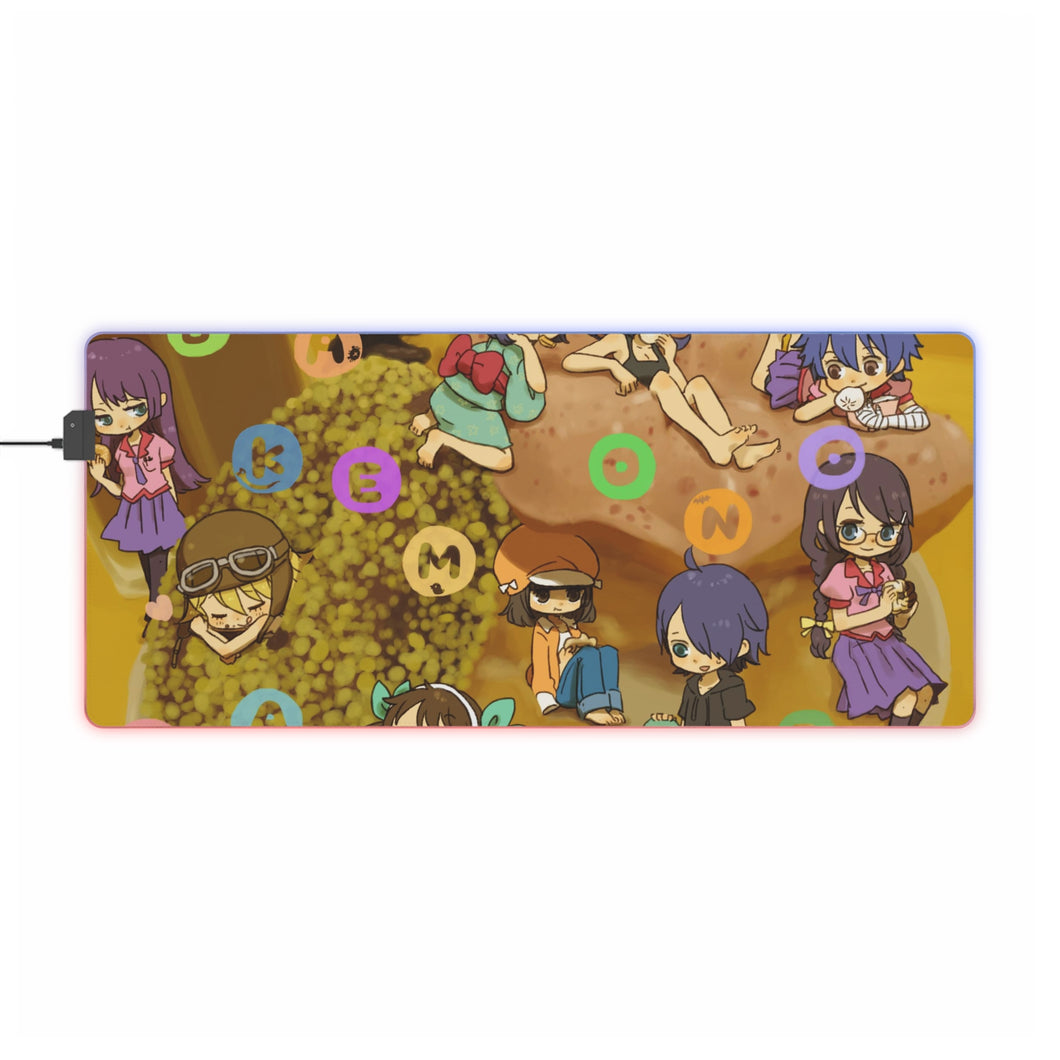 Monogatari (Series) RGB LED Mouse Pad (Desk Mat)