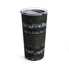 Load image into Gallery viewer, Hanbun no Tsuki ga Noboru Sora Tumbler 20oz
