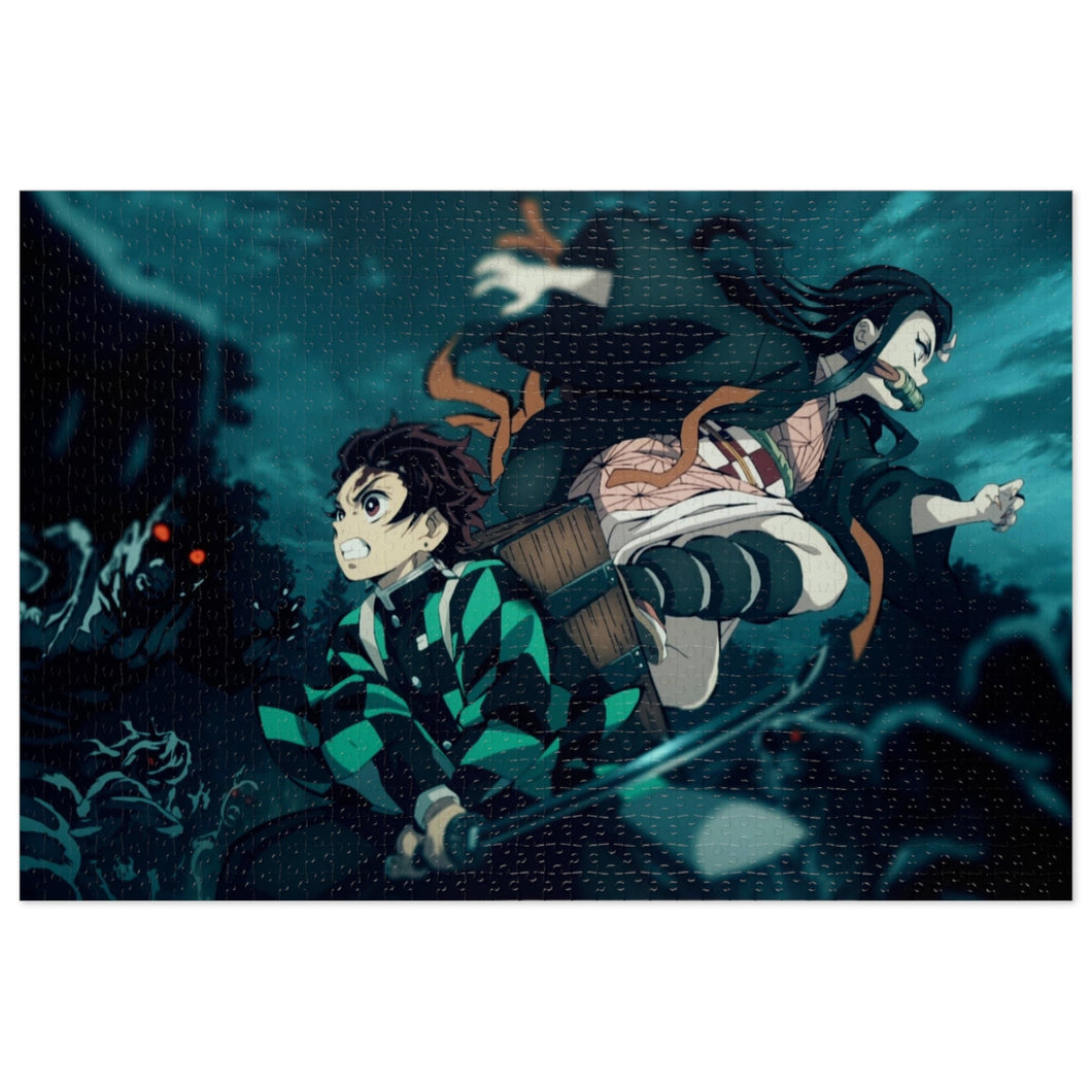 Tanjirou and Nezuko Jigsaw Puzzle
