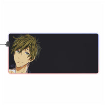 Load image into Gallery viewer, Free! Makoto Tachibana RGB LED Mouse Pad (Desk Mat)
