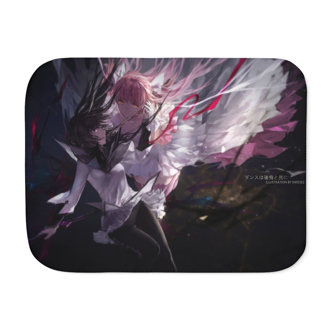 Anime Puella Magi Madoka Magica Sherpa Blanket