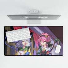 Load image into Gallery viewer, Koishi Komeiji &amp; Satori Komeiji Mouse Pad (Desk Mat)
