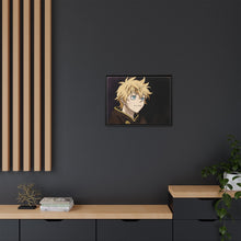 Load image into Gallery viewer, Black Clover Luck Voltia Canvas Framed Art Print

