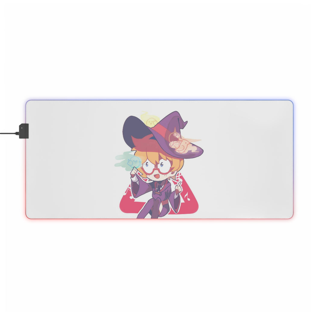 Little Witch Academia Computer Keyboard Pad, Lotte Yanson RGB LED Mouse Pad (Desk Mat)
