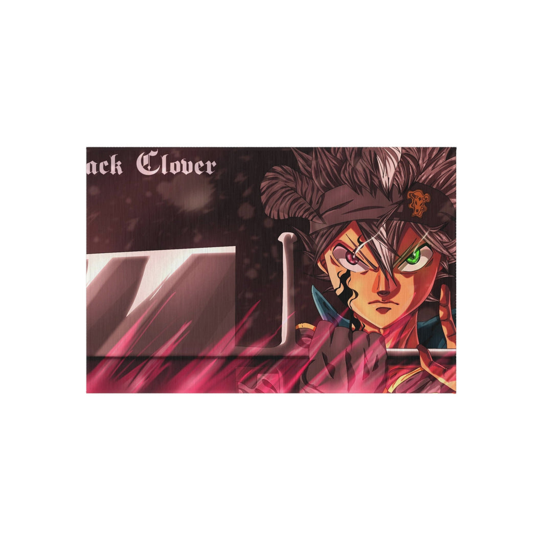 Black Clover Asta Rug