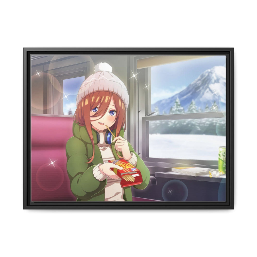 Anime The Quintessential Quintuplets Canvas Framed Art Print