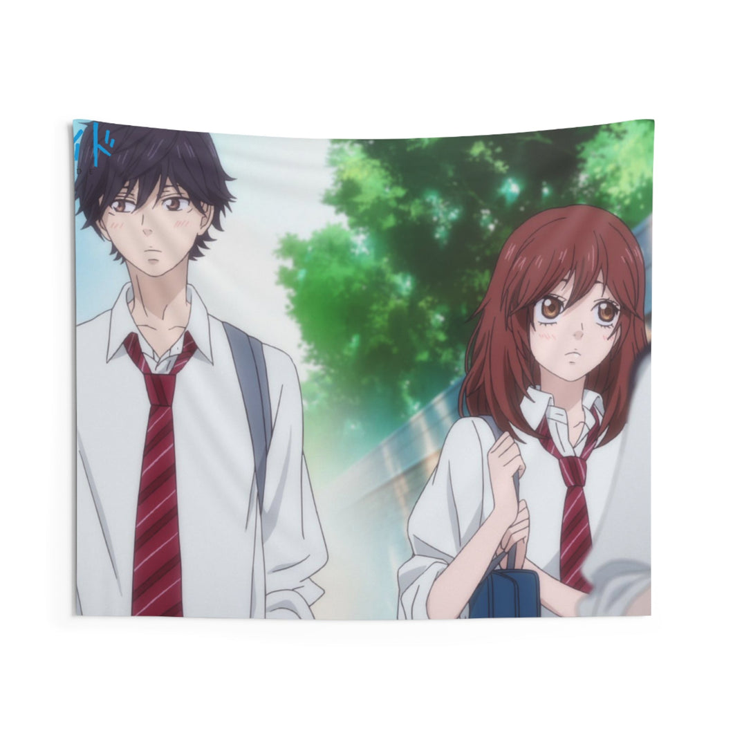 Ao Haru Ride Indoor Wall Tapestry