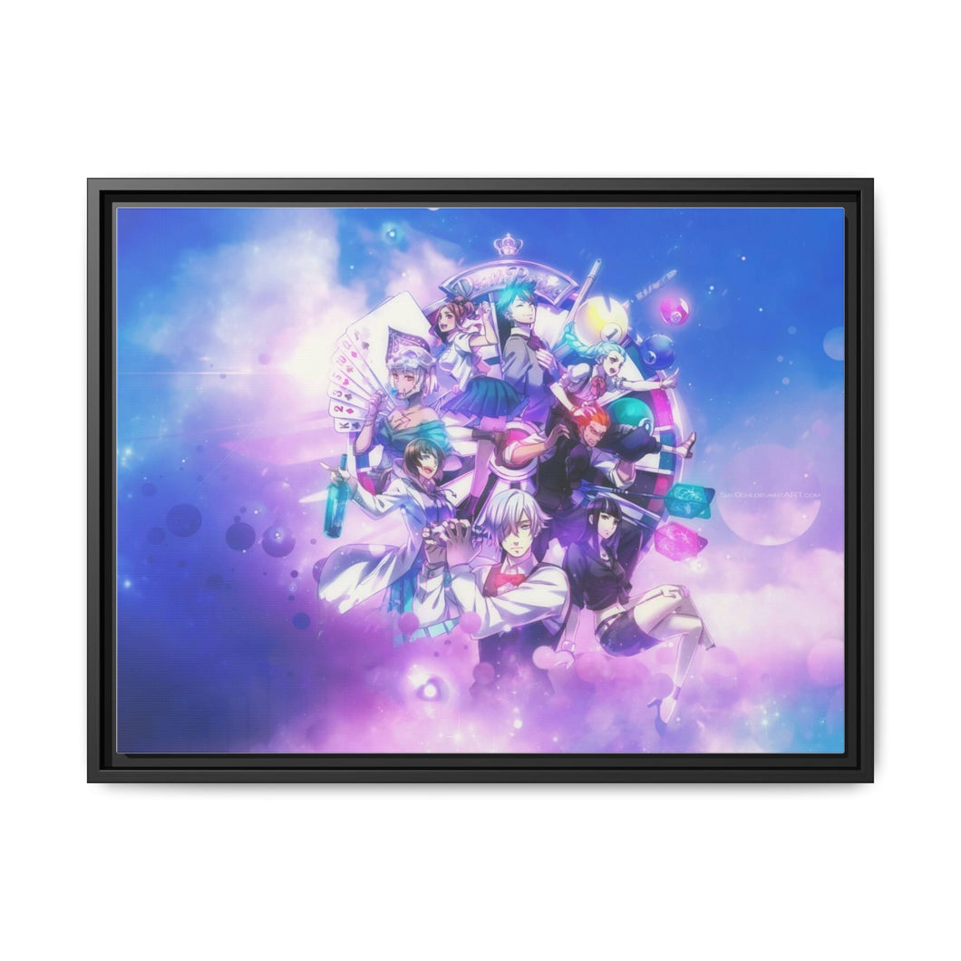 Anime Death Parade Canvas Framed Art Print