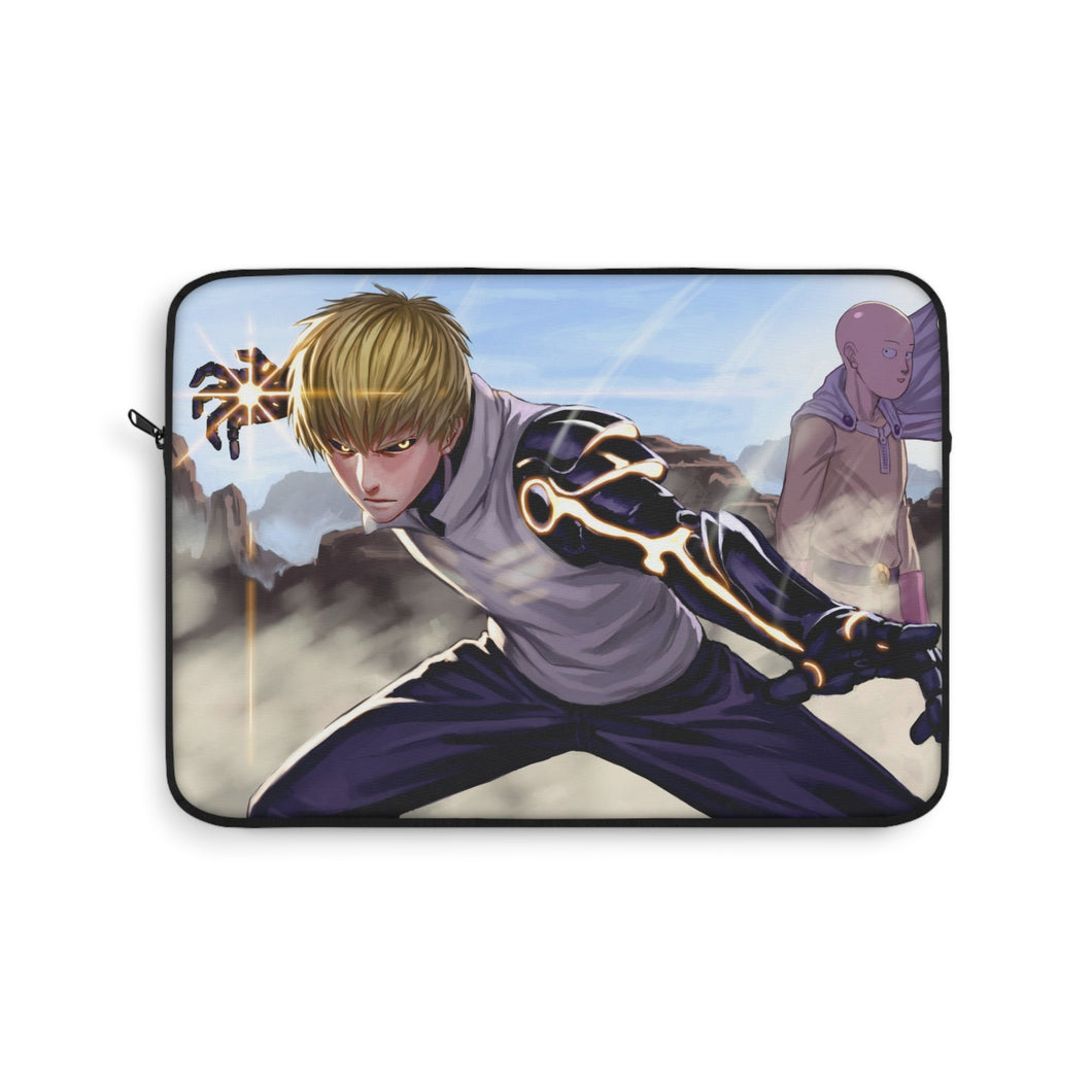 Genos and Saitama Laptop Sleeve