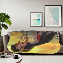 Load image into Gallery viewer, Asuna and Kirito Sherpa Blanket
