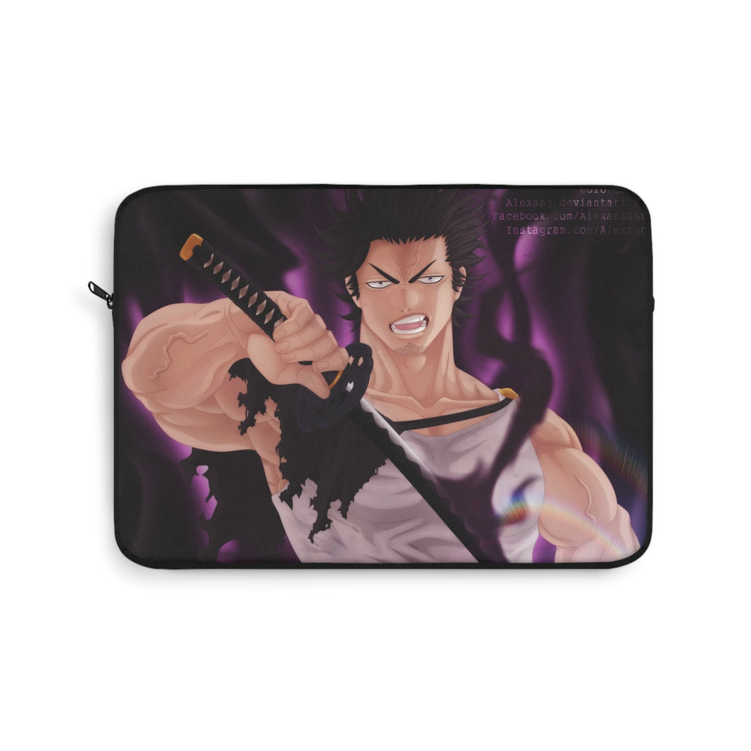 Black Clover Yami Sukehiro Laptop Sleeve