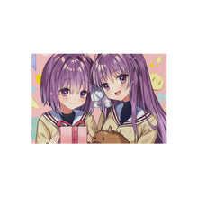 Load image into Gallery viewer, Clannad Kyou Fujibayashi, Ryou Fujibayashi Rug
