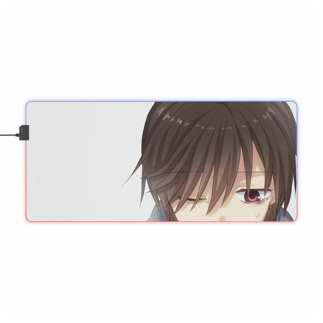 Yū Otosaka weeping RGB LED Mouse Pad (Desk Mat)