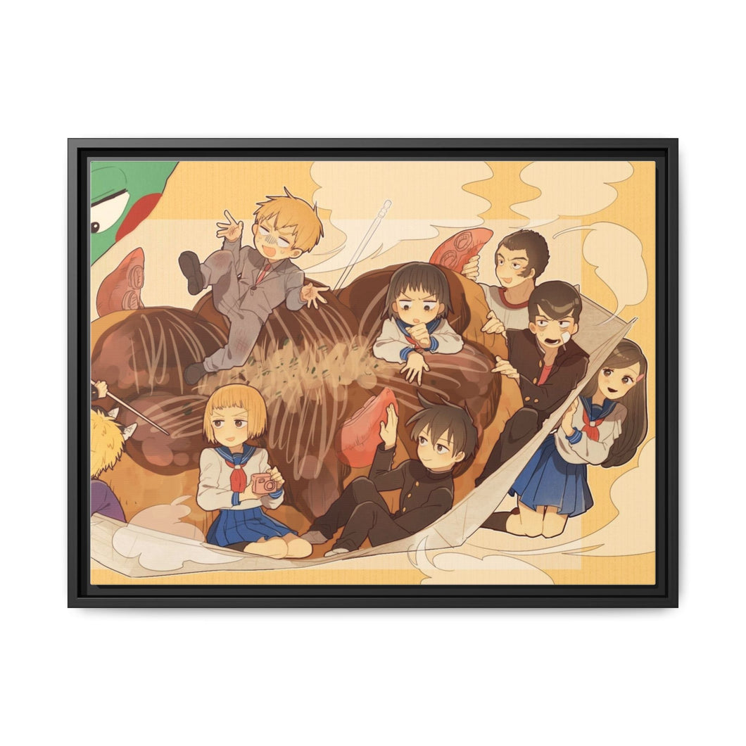 Mob Psycho 100 Shigeo Kageyama, Teruki Hanazawa Canvas Framed Art Print